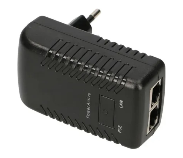 ExtraLink POE-24-12W Zasilacz PoE 24V, 0,5A, 12W, wtyk do gniazda elek - 1541591 - zdjęcie